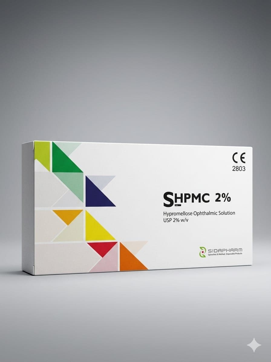 SHPMC 2% Ophthalmic Solution - DRAP Registered Ophthalmology Pharmaceutical