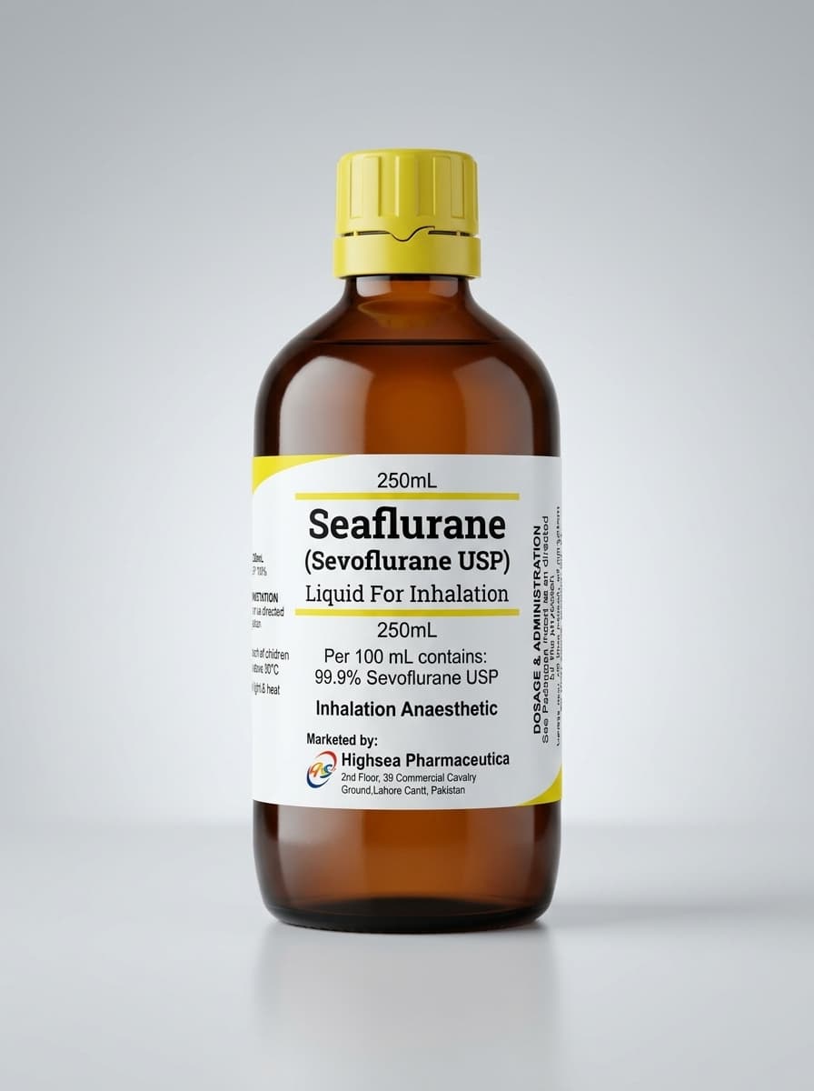 Seaflurane Sevoflurane USP 100% Inhalation Anaesthetic 250mL
